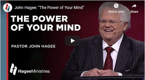 Pastor John Hagee Sermon The Power Of Your Mind Naijapage