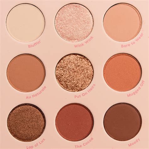 Colourpop Nude Mood Eyeshadow Palette Review Swatches Skincare Online