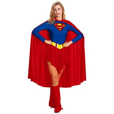 Ladies Supergirl Superhero Superheroes Plus Size Tutu Fancy Dress