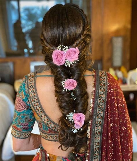 aggregate more than 77 beautiful hairstyle for lehenga super hot in eteachers
