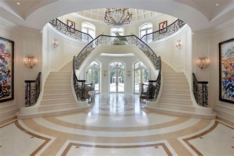 5 Luxury Spectacular Mansion Staircases Living Rooms Gallery