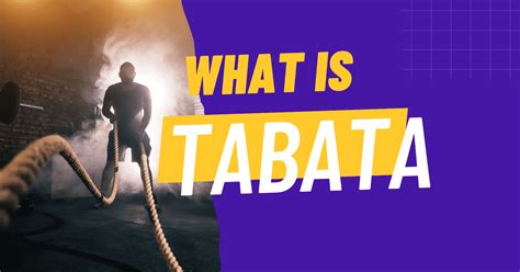 What Is Tabata An Effective High Intensity Interval Training Method