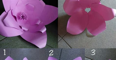 Cara Membuat Bunga Dari Kertas Karton Yang Mudah Terbaru