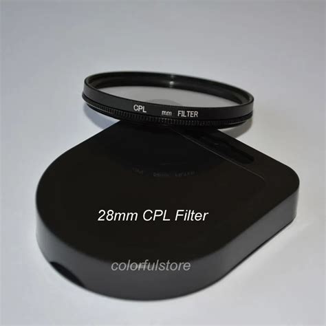 Free Shipping 28mm 28 Mm Cpl C Pl Pl Cir Circular Polarizer Polarizing