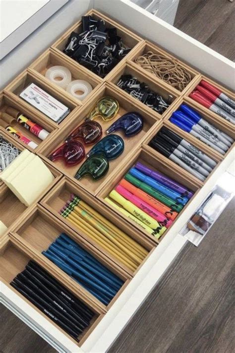 15 Amazing Office Organization Ideas Plan To Organize Desk Drawer