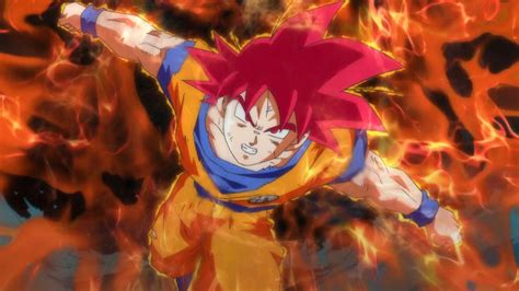 Sp super saiyan god goku (red). Goku God Wallpapers - Wallpaper Cave