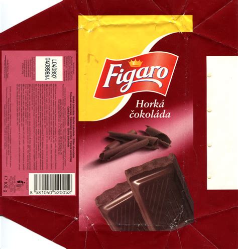Chocolate Wrapper 3662 Slovakia Jacobs Suchard Figaro 1997
