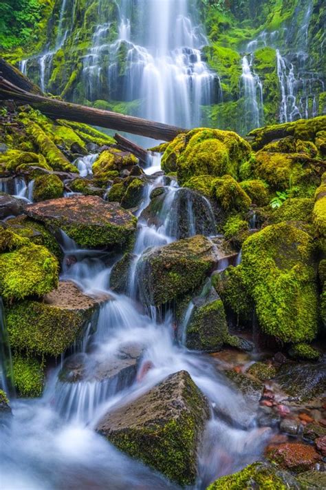 Proxy Falls Oregon By Michael Lindberg 500px Beautiful Waterfalls