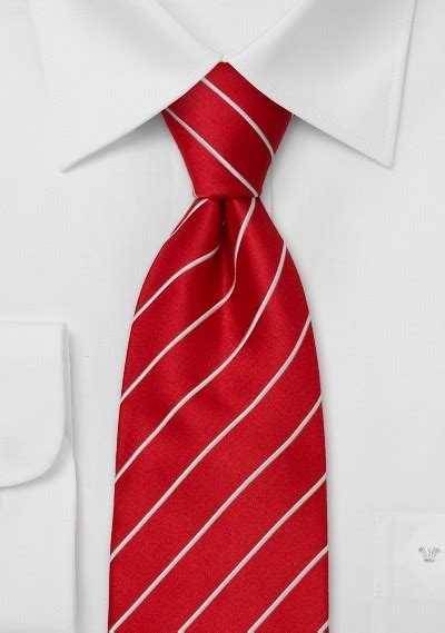 red neckties striped bright red silk tie cheap