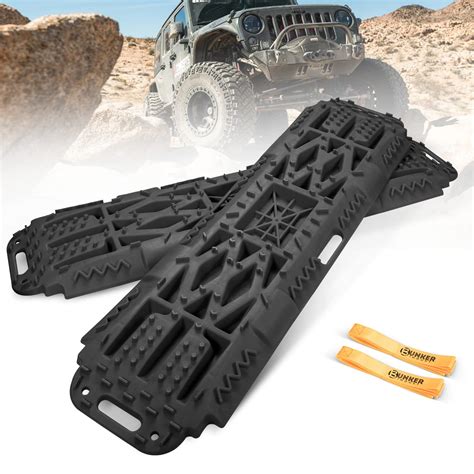 Bunker Indust Offroad Traction Boards With Jack Lift Base Mud Sand