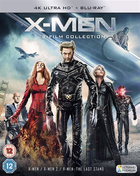 X Men Trilogy 4k Uhd Bd Blu Ray 2018 Uk Dvd And Blu Ray