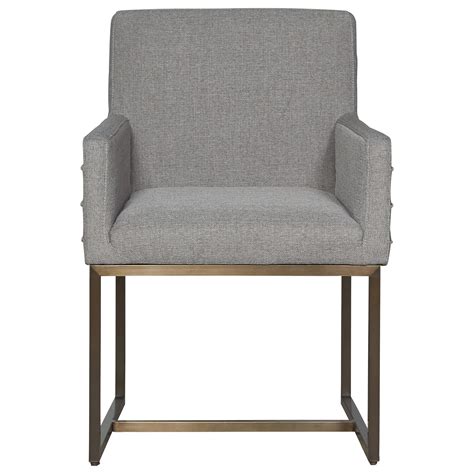 Enveloped in a blend of faux leather upholstery, this chair showcases a full. Universal Modern Cooper Upholstered Arm Chair | Reeds ...