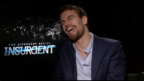 I do not own the clips! Theo James Interview - The Divergent Series: Insurgent ...