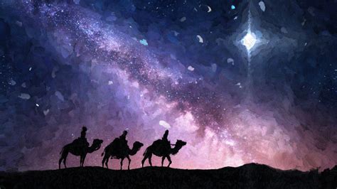 The Christmas Dilemma Wise Men Motion Background The