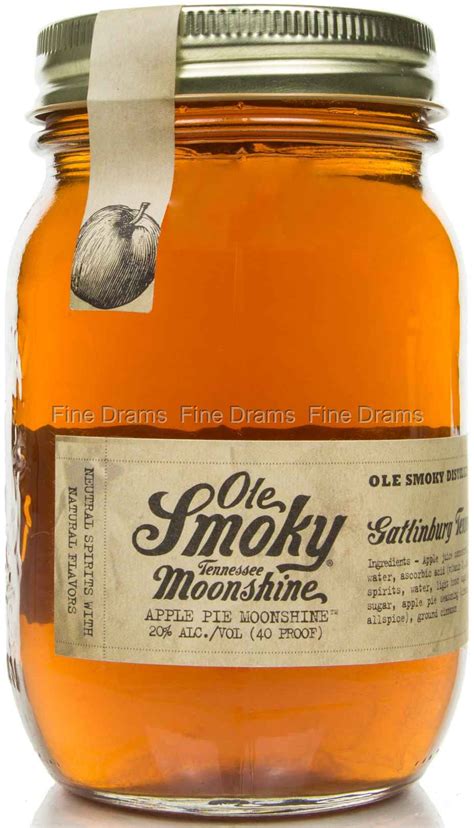 While you can enjoy a shot of this apple pie moonshine to take the edge off quickly, we also love mixing it with hard apple cider to make it . Ole Smoky Apple Pie Moonshine