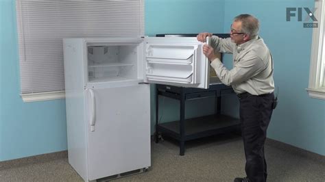 Frigidaire Refrigerator Repair How To Replace The Freezer Door Gasket