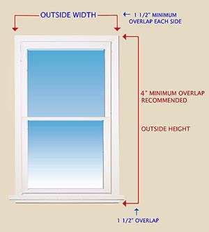 how to measure window blinds 2019 | Outside mount blinds ...