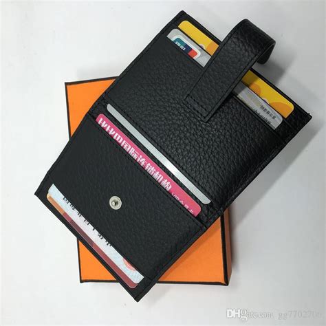 A credit card allows you to make purchases and pay for them later. Genuine Leather Credit Card Holder Classic Hasp Designer Bank ID Card Case Women Small Purse ...