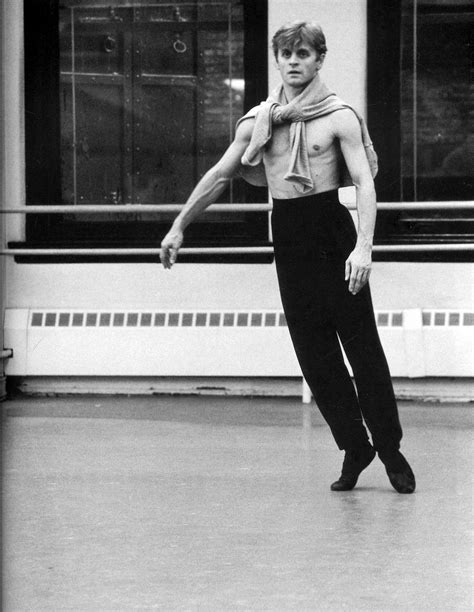 Eve Arnold Mikhail Baryshnikov In Rehearsal New York 1987 Male Ballet Dancers Male Dancer