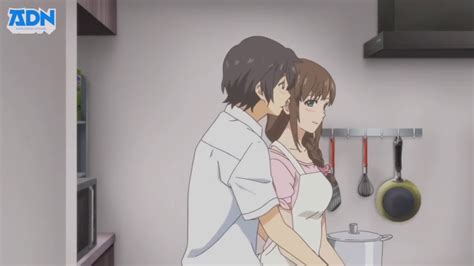 Hina And Rui And Natsuo Kiss Domestic Na Kanojo Episode 10