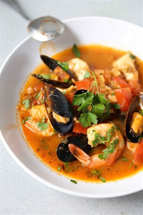 Seafood Stew Recipe Easy 20 Minute Italian Seafood Stew Easy