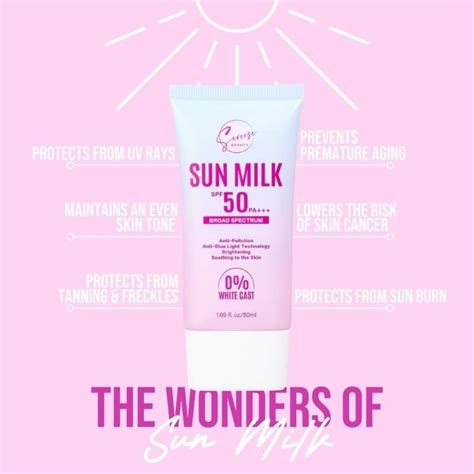 Sereese Beauty Sun Milk 50spf Pa Shopee Philippines