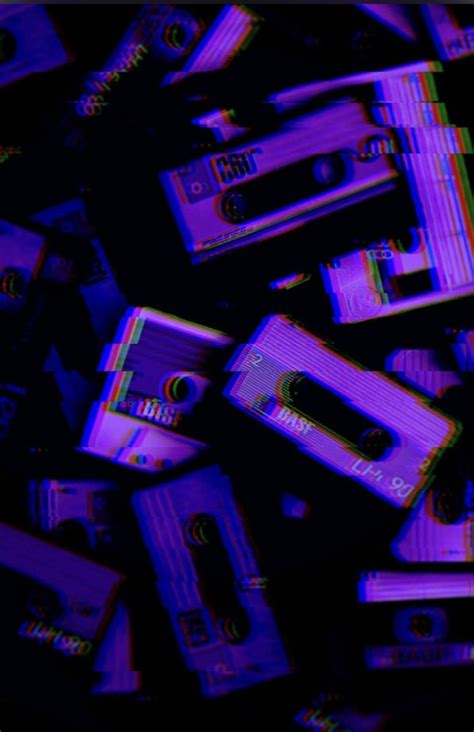 Vaporwave IPhone background | Dark purple aesthetic, Purple wallpaper