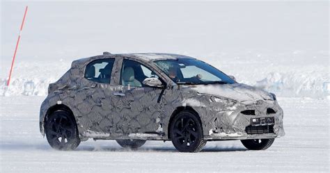 Toyotas New Yaris Based Crossover Spied During Testing