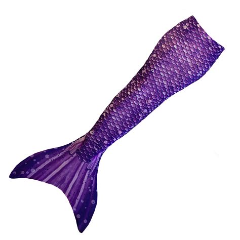 Sun Tail Mermaid Paradise Purple Tail Skin Size Child Medium Monofin