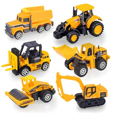 Buy Diecast Construction Vehicle Set For Kids Alloy Mini Model