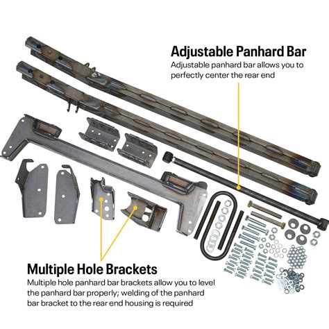 G-Comp 67-72 C10 BoltOn Performance Truck Arm Rear Suspension Kit