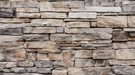Assorted Textures Showcase In A Natural Stone City Wall Fragment