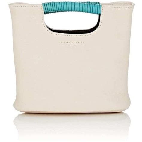 Simon Miller Womens Birch Mini Leather Tote Bag 24625 Rub Liked On