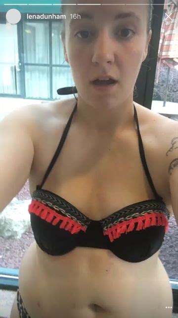 Lena Dunham Shares Inspiring Bikini Selfie Revealing Endometriosis
