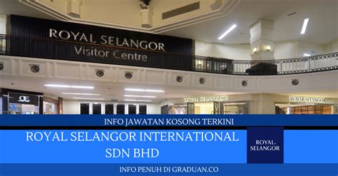 The company operates in the data processing, hosting, and related services industry. Permohonan Jawatan Kosong Royal Selangor International Sdn ...