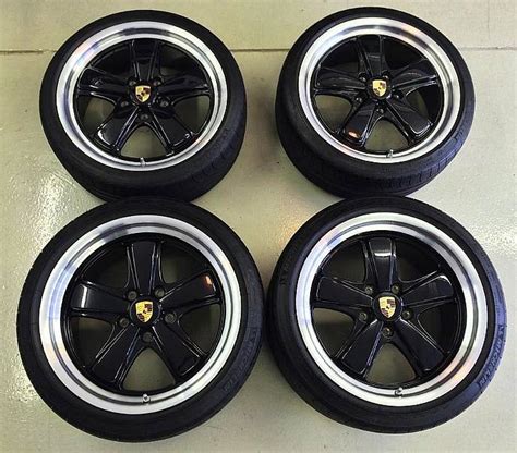 Porsche 19 Inch Sport Classic Wheel And Tire Set Concours Condition