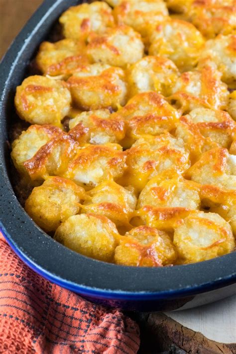 Tater Tot Sloppy Joe Casserole Is A Classic Dish Made With A Twist My