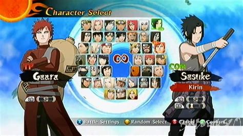 Naruto Shippuden Ultimate Ninja Storm 2 All Characterscostumes