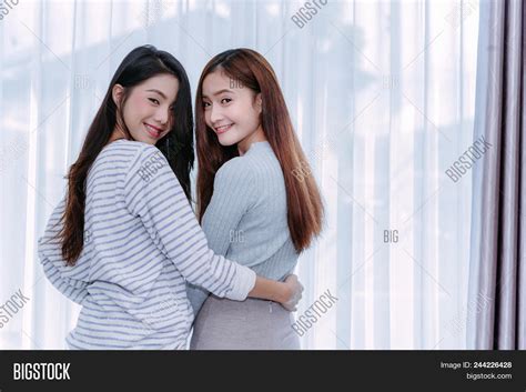 Same Sex Asian Lesbian Image Photo Free Trial Bigstock