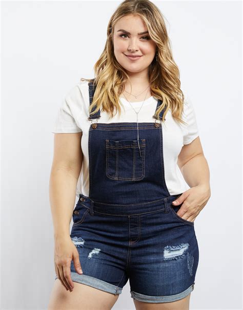 Plus Size Avery Denim Overalls Plus Size Clothing 2020ave