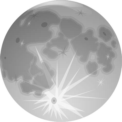 Mondphasen Voll Zyklus · Kostenlose Vektorgrafik Auf Pixabay