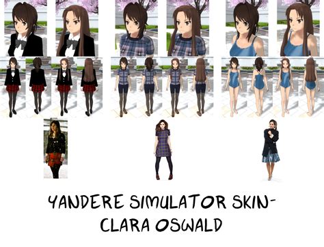 Yandere Simulator Clara Oswald Skin By Imaginaryalchemist On Deviantart