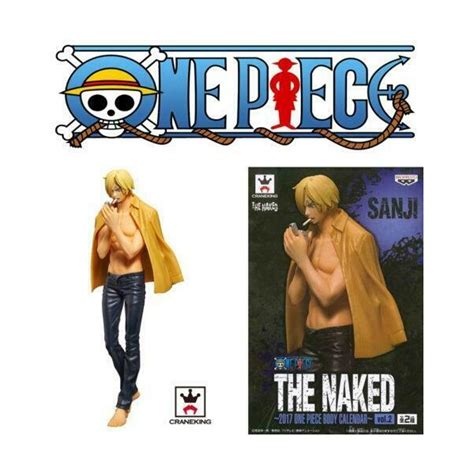 Banpresto One Piece The Naked Body Calendar Sanji Variant Open Box