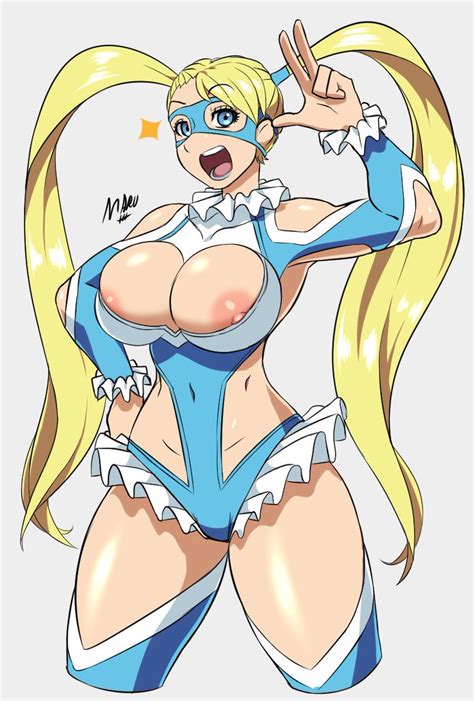 Rule 34 Exposed Nipples Huge Breasts Maruzyrukun Rainbow Mika Street Fighter Street Fighter V