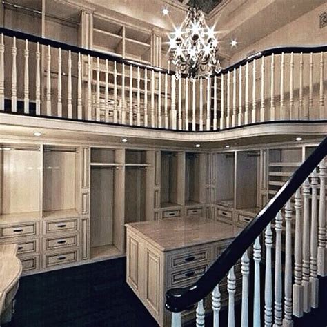 There'll be no more fights over the shared bathroom when each child has a prospective home buyers love the versatility and options that house plans with two master suites provide. Two-Story Closet | Dream house, Home, House
