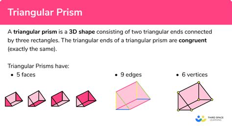 Triangular Prism Gcse Maths Steps Examples And Worksheet