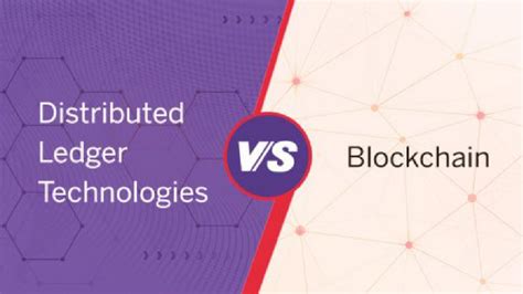 If you're old enough to remember what checkbooks are and how they are supposed. The Difference Between Distributed Ledger Technology and ...