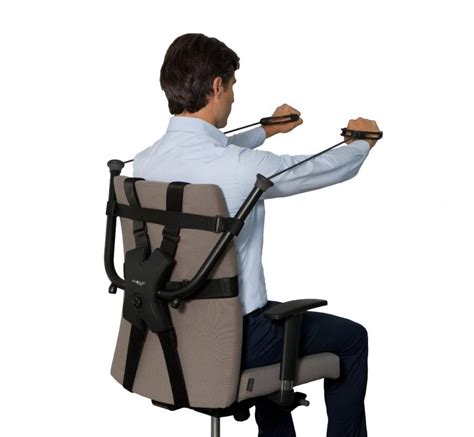 Chair exercises, done while seated on a chair with back support, are an excellent option for seniors who are frail, at risk of falling, or have limited mobility. This Workout Device Attaches To Your Work Chair For ...