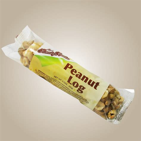 Peanut Log Crown Candy 12pk