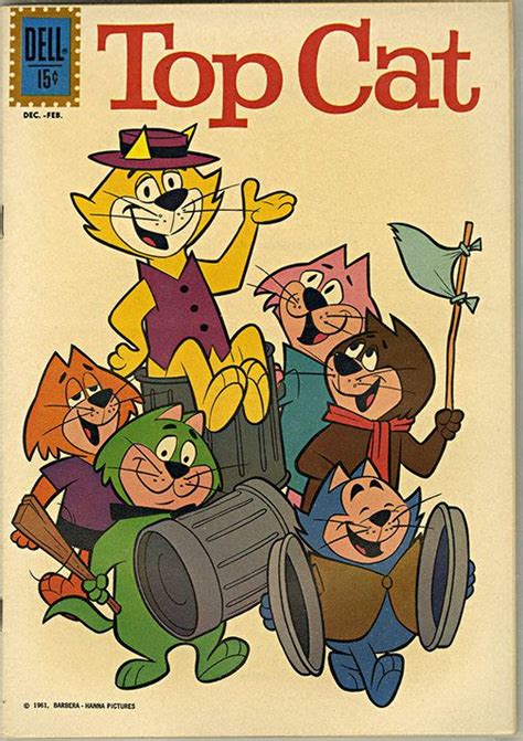 cb 70 top cat vintage comic book posters classic cartoon characters vintage comic books